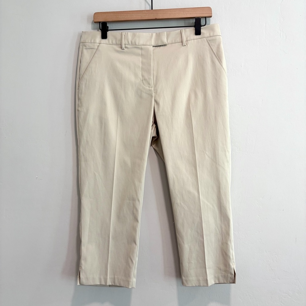 Greg Norman Mid Rise Cropped Capri Pants